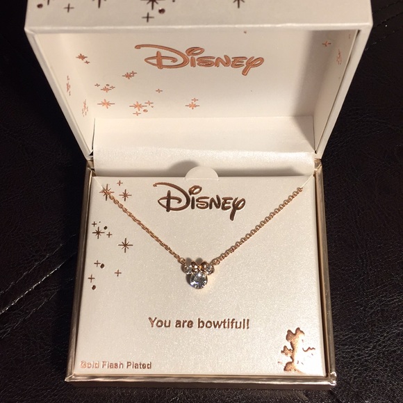 Disney Other - MINNIE April birthstone necklace by DISNEY